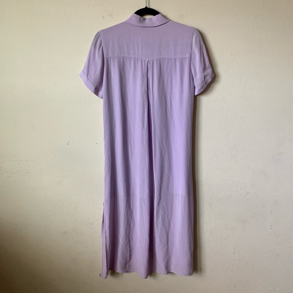 L’academie The Shirt Dress in Lilac Size XS - Picture 8 of 8